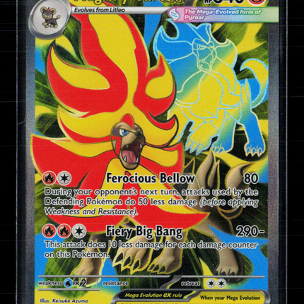 Pokemon 2026 Mega Evolution – Chaos Rising Mega Pyroar EX SR #99/86