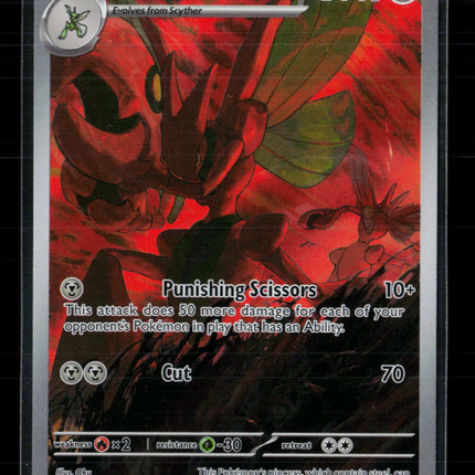 Pokemon 2023 Obsidian Flames Scizor #205/197