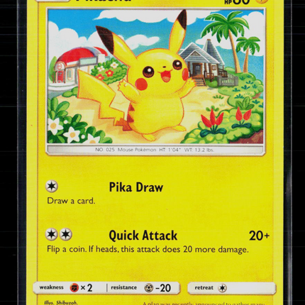 Pokemon 2017 Crimson Invasion Pikachu #30/111