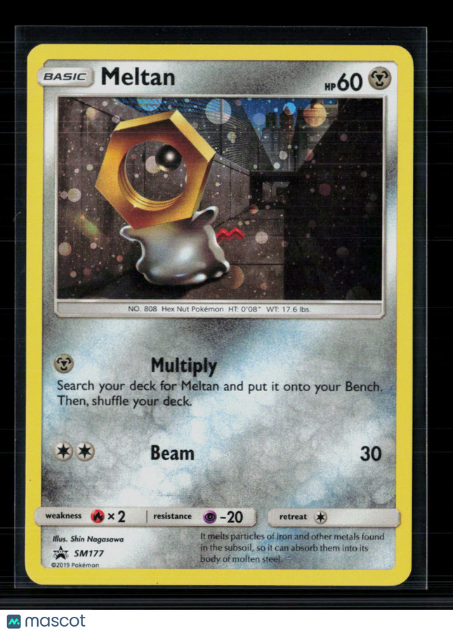 Pokemon 2019 Sun & Moon Meltan #SM177