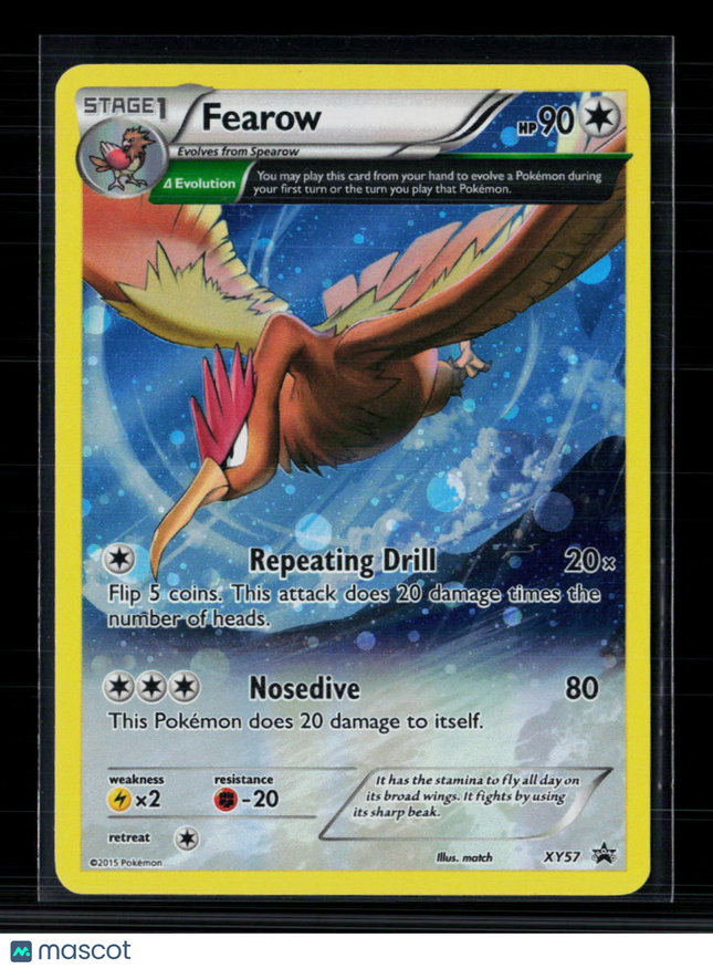 Pokemon 2014 XY Fearow #XY57