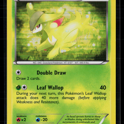 Pokemon 2013 Legendary Treasures Virizion #15/113