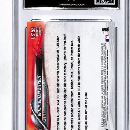 2018 Topps Update Mike Trout Shohei Ohtani Justin Upton #US158