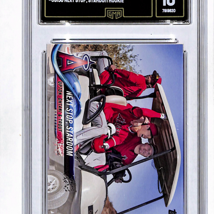 2018 Topps Update Mike Trout Shohei Ohtani Justin Upton #US158