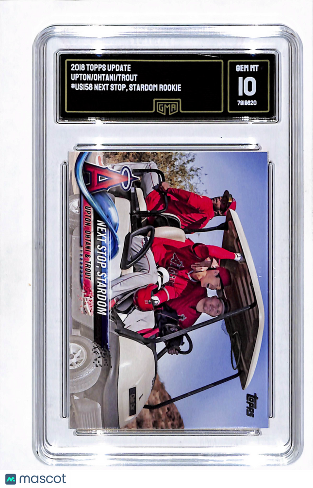 2018 Topps Update Mike Trout Shohei Ohtani Justin Upton #US158