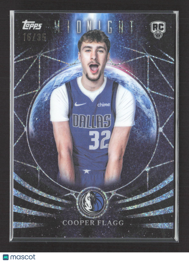 2025 Topps Midnight Moonfall Cooper Flagg #MF-21 16/35 RC