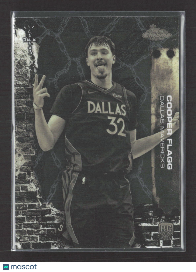 2026 Topps Chrome Cactus Jack Cooper Flagg #61 RC