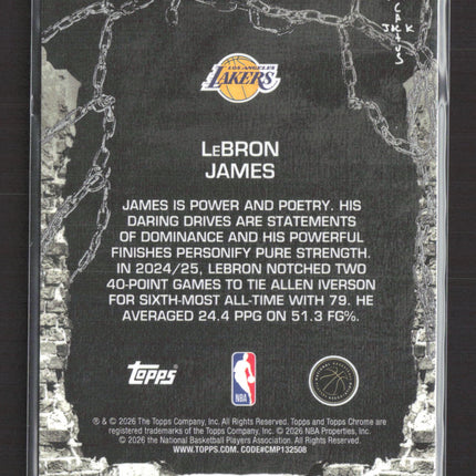 2026 Topps Chrome Cactus Jack LeBron James #46