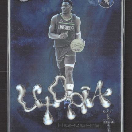 2026 Topps Chrome Utopia Highlights Anthony Edwards #UH-9