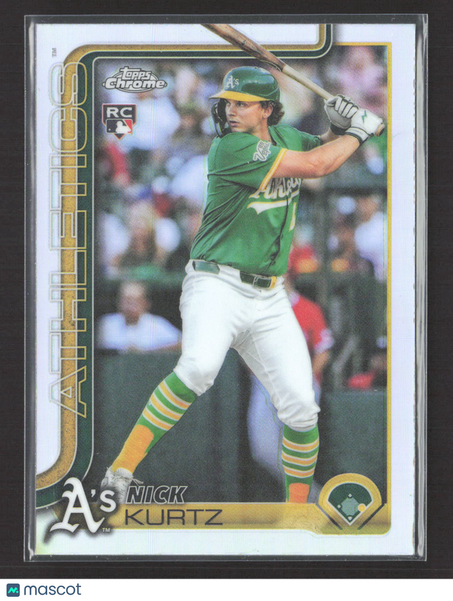 2025 Topps Chrome Nick Kurtz #USC178 Refractor