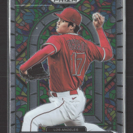 2022 Panini Prizm Baseball Stained Glass Shohei Ohtani #SG-3