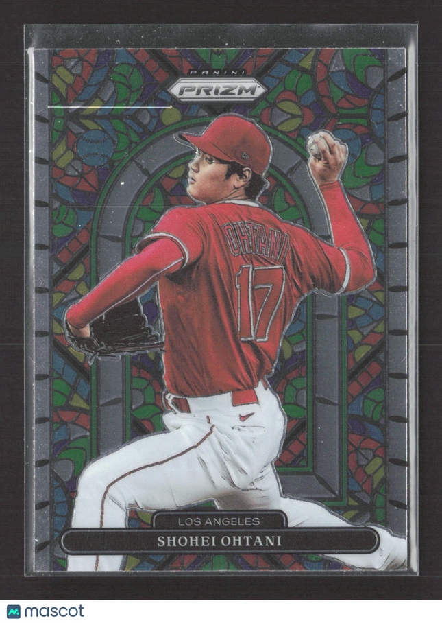 2022 Panini Prizm Baseball Stained Glass Shohei Ohtani #SG-3
