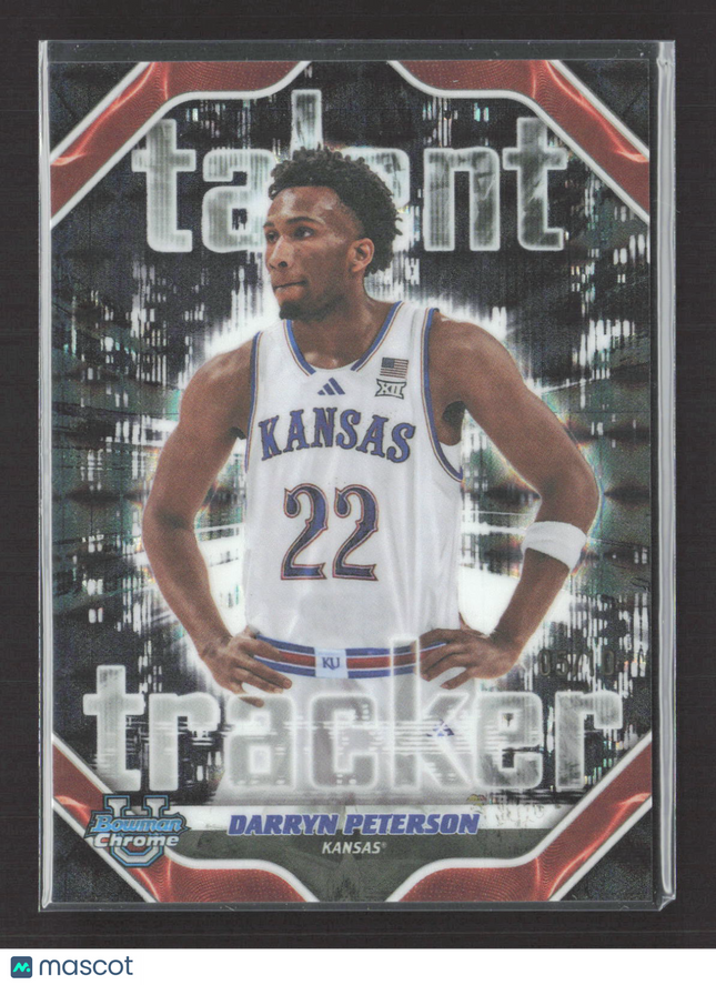 2025 Bowman Chrome Talent Tracker Darryn Peterson #TT-2 Black /10