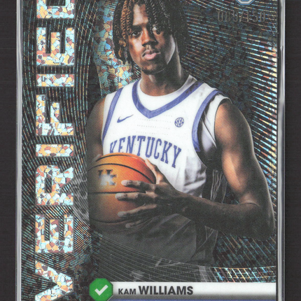2025 Bowman Chrome University Verified Kam Williams #BV-14 Refractor /150