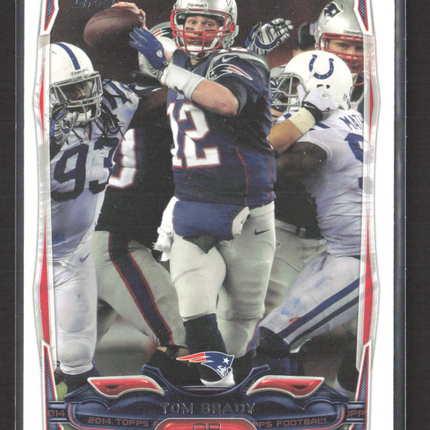 2014 Topps Football Tom Brady #52