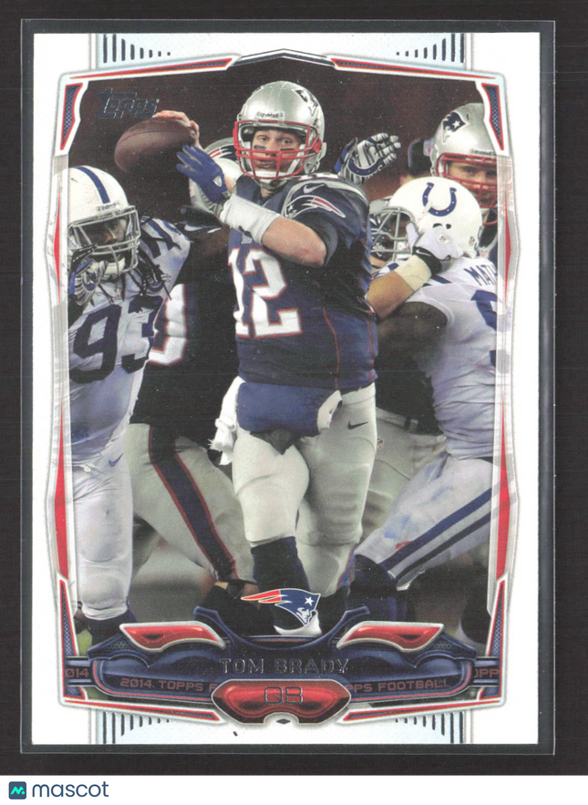 2014 Topps Football Tom Brady #52