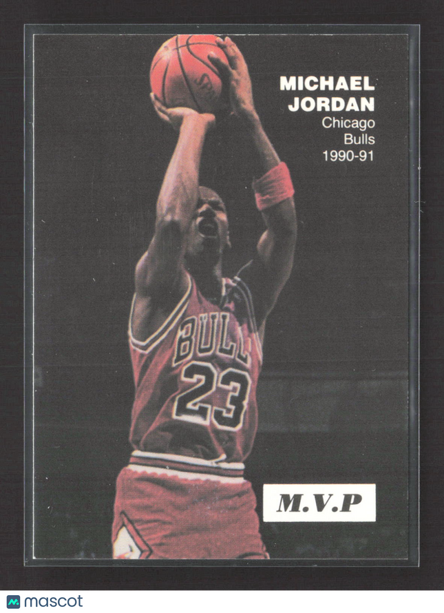 1990 N.B.A. Basketball Superstars M.V.P. Michael Jordan #1