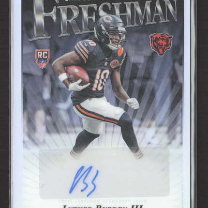 2025 Topps Finest Freshman Luther Burden III #FFA-LB Refractor RC Auto