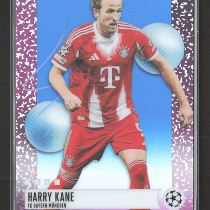 2026 Topps Finest Harry Kane #203 Purple Speckle /150