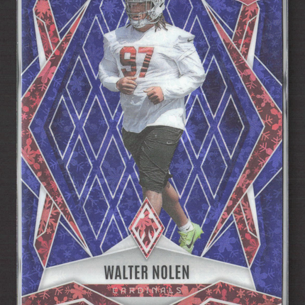 2025 Panini Phoenix Football Walter Nolen #203 Snowflake RC 187/199