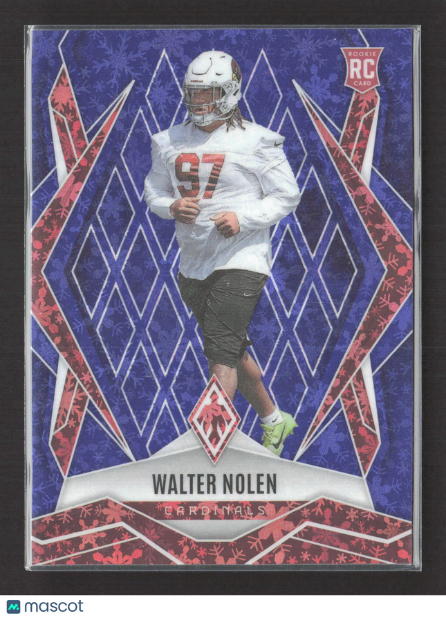 2025 Panini Phoenix Football Walter Nolen #203 Snowflake RC 187/199
