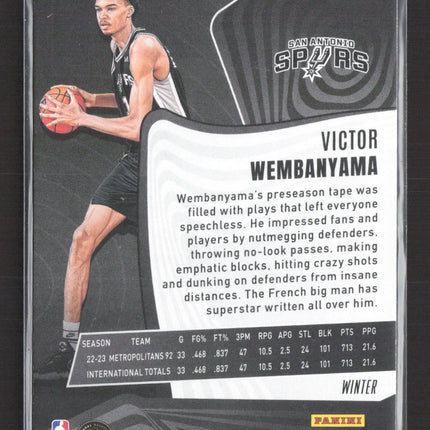 2023 Panini Revolution Winter Victor Wembanyama #104