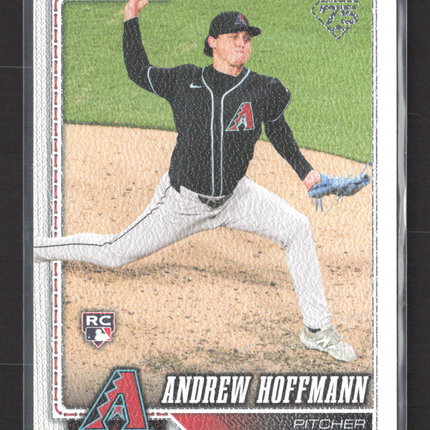2026 Topps Series 2 Andrew Hoffmann #696 Leather /50