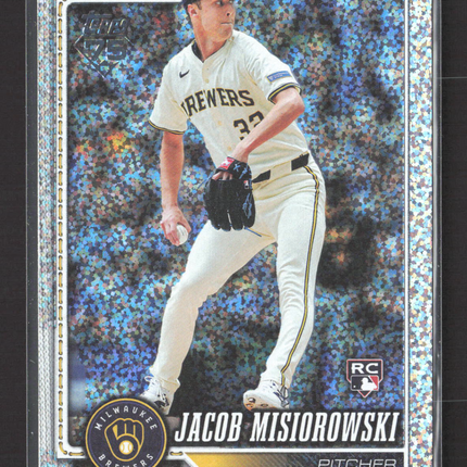 2026 Topps Series One Jacob Misiorowski #10 Foilboard RC