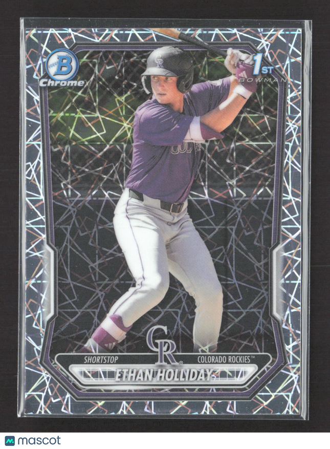 2026 Bowman Chrome Ethan Holliday #BCP-1 Lazer