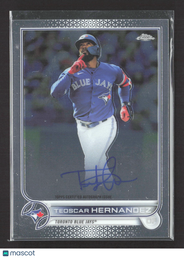 2022 Topps Chrome Teoscar Hernandez #CVA-TH Auto