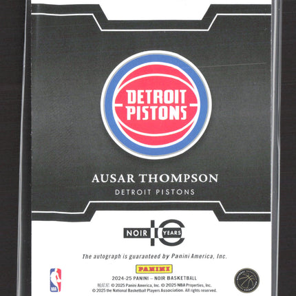 2025 Panini Noir Ausar Thompson #ANC-AUS 48/99 Auto