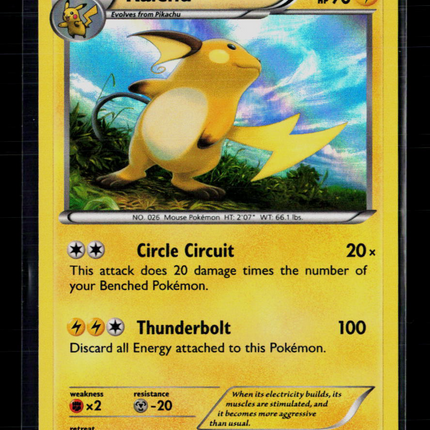 Pokemon 2016 Generations Raichu #27/83