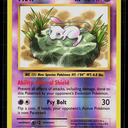 Pokemon 2016 Evolutions Mew #53/108