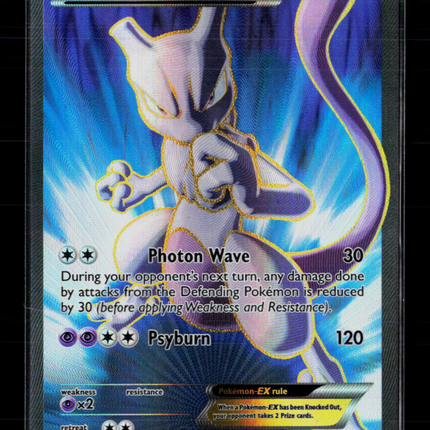 Pokemon 2015 BREAKthrough Mewtwo EX SR FA #157/162