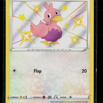 Pokemon 2021 Shining Fates Ducklett S #SV095/SV122