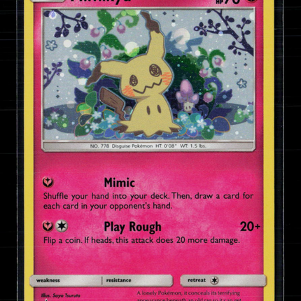 Pokemon 2019 Sun & Moon Promos Mimikyu #SM163