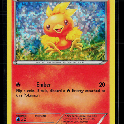 Pokemon 2014 XY Torchic #3/12 mcdonalds promo