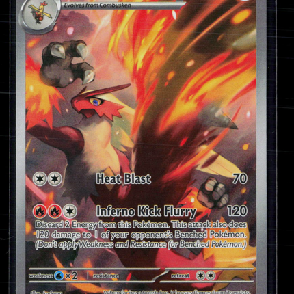Pokemon 2025 Scarlet & Violet Destined Rivals Blaziken #192/182