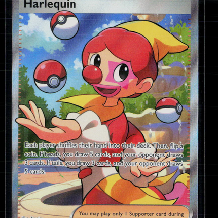Pokemon 2025 Scarlet & Violet White Flare Harlequin SAR #163/86