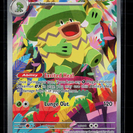 Pokemon 2025 Mega Evolution – Phantasmal Flames Ludicolo #95/94