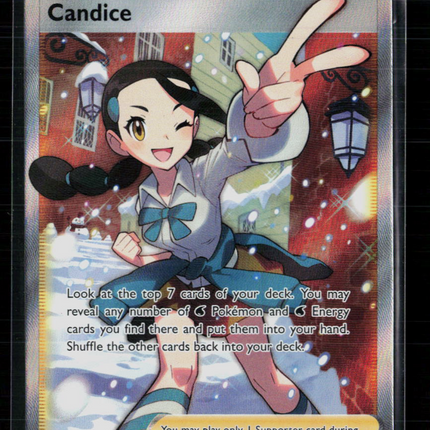 Pokemon 2022 Silver Tempest Candice FA #189/195