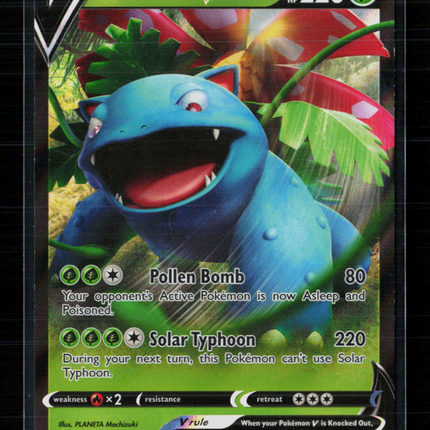Pokemon 2020 Champion’s Path Venusaur V #1/73