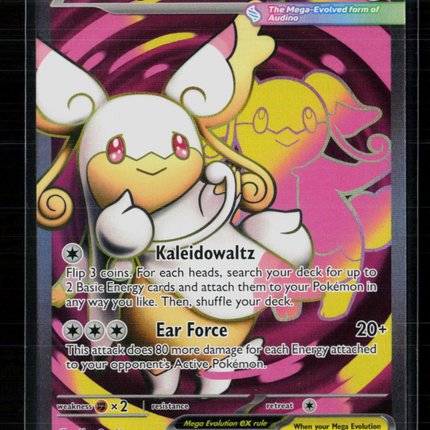 Pokemon 2026 Mega Evolution – Ascended Heroes Mega Audino EX FA #253/217