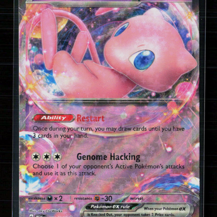 Pokemon 2023 Scarlet & Violet 151 Mew EX RR #151/165