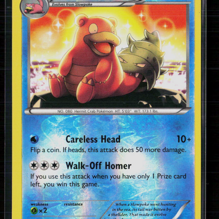 Pokemon 2016 BREAKpoint Slowbro #20/122 Reverse Foil