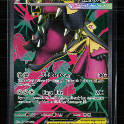 Pokemon 2025 Mega Evolution Mega Mawile EX SAR #162/132