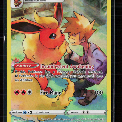 Pokemon 2022 Brilliant Stars Flareon CHR #TG01/TG30