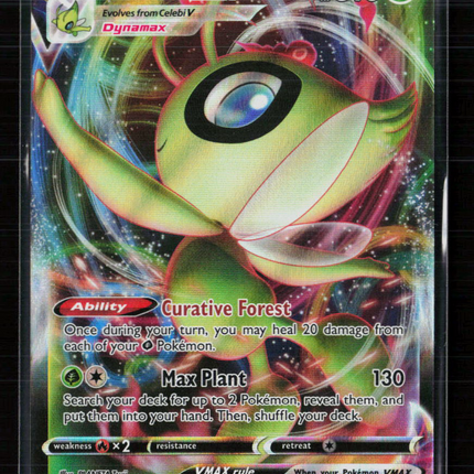 Pokemon 2021 Chilling Reign Celebi VMAX #8/198