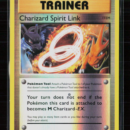 Pokemon 2016 Evolutions Charizard Spirit Link #75/108 Reverse Foil