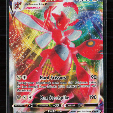 Pokemon 2020 Darkness Ablaze Scizor VMAX #119/189